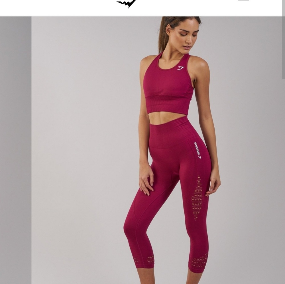 BNWT Gymshark Seamless Energy Cropped Legging